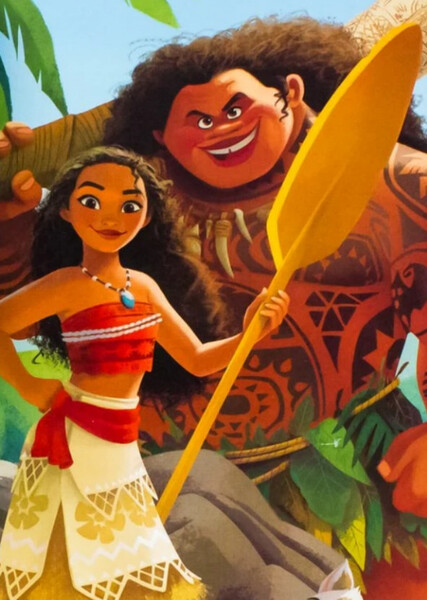 Moana and Maui photo