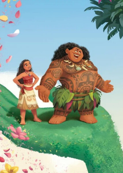 Moana and Maui photo