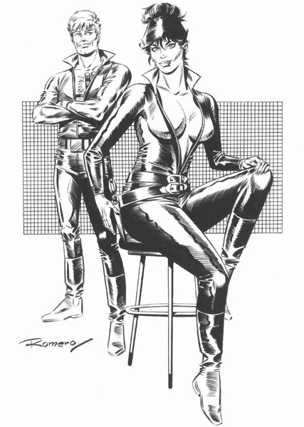 Modesty Blaise and Willie Garvin photo