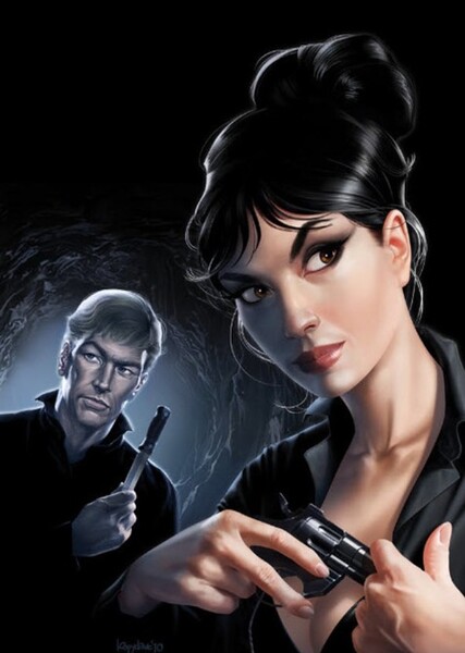 Modesty Blaise and Willie Garvin photo