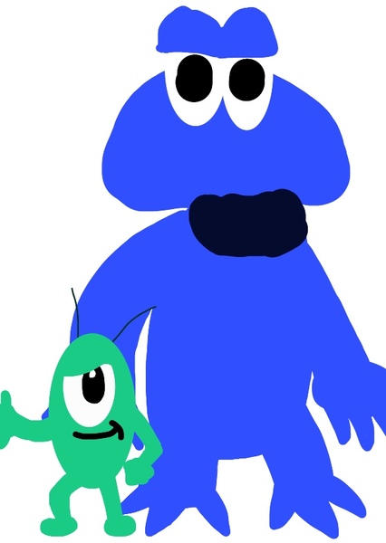 Monster Furry Guy and Frank