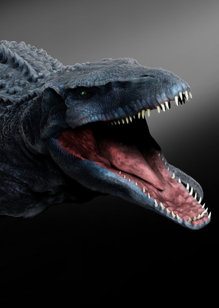 Mosasaurus photo