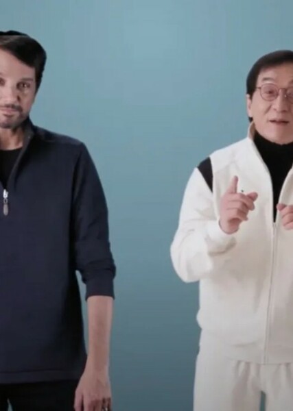 Mr. Han and Daniel LaRusso photo