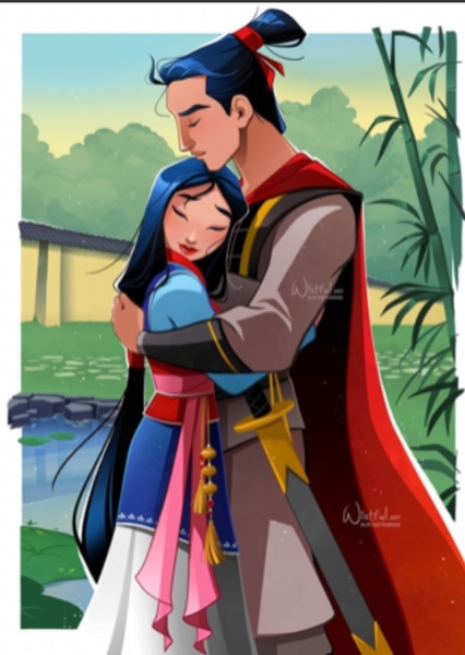 Mulan and Li Shang