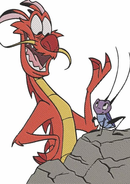 Mushu and Cri-Kee photo