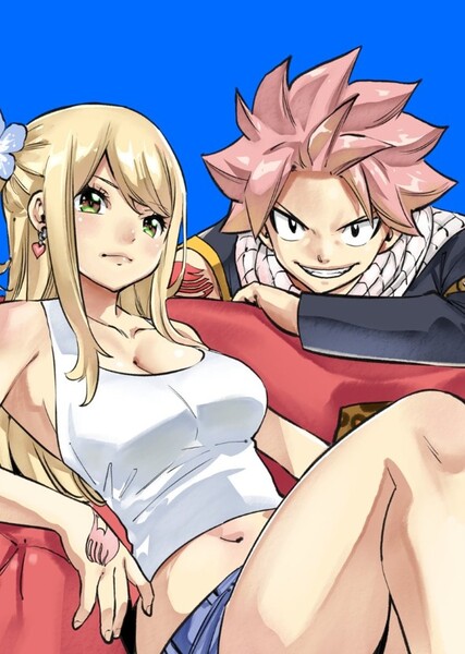 Natsu and Lucy photo