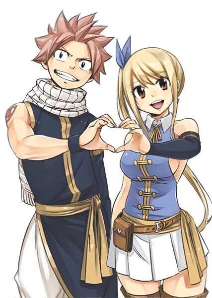 Natsu and Lucy