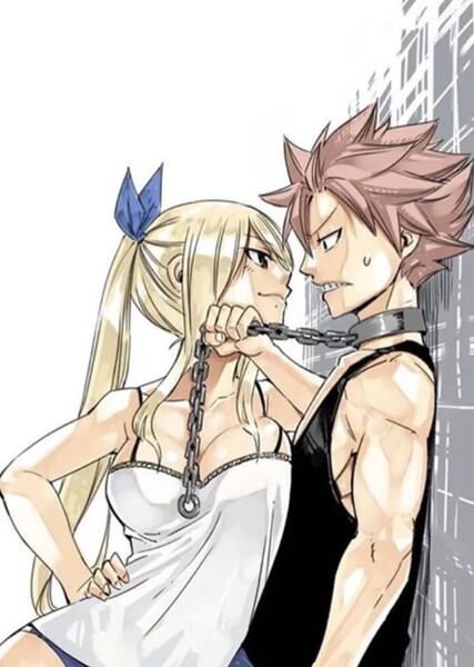 Natsu and Lucy photo