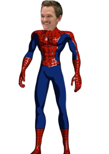 Neil Patrick Harris Spider-Man Peter Parker photo