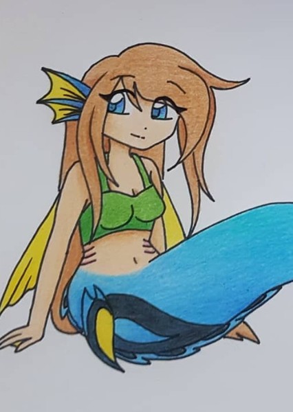 Nerin the Blue Tang Mermaid photo