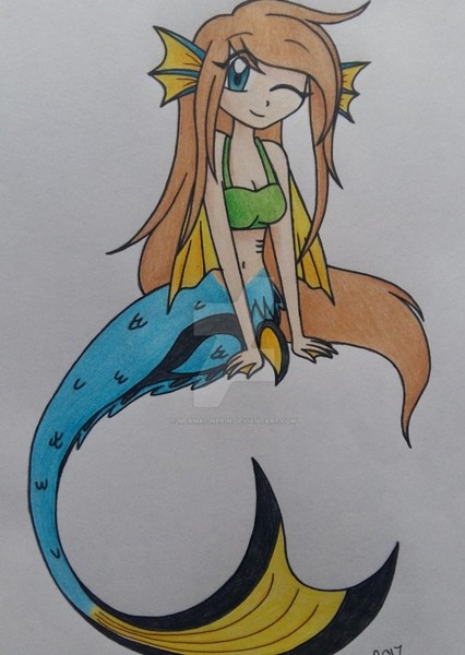 Nerin the Blue Tang Mermaid photo