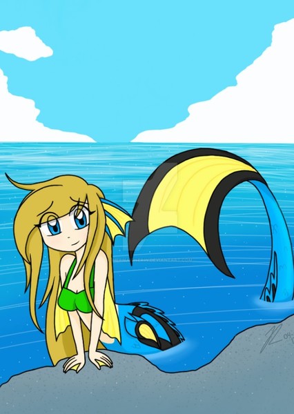 Nerin the Blue Tang Mermaid