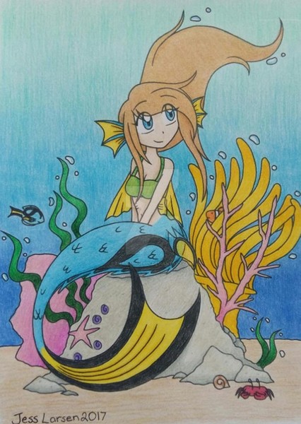 Nerin the Blue Tang Mermaid photo