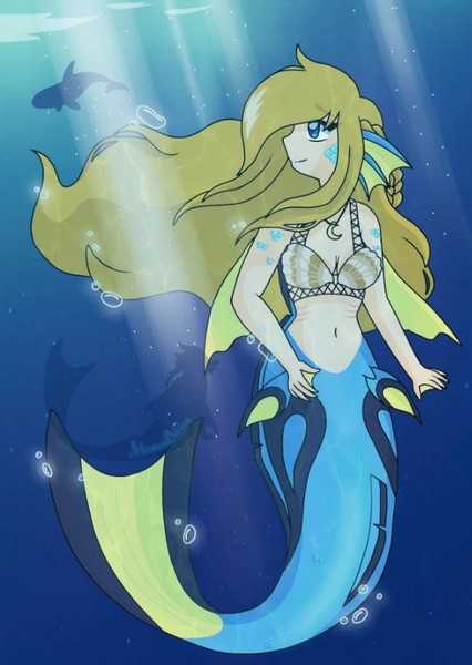 Nerin the Blue Tang Mermaid photo