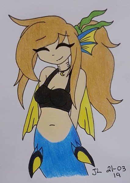 Nerin the Blue Tang Mermaid photo