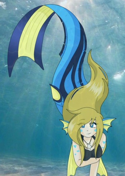 Nerin the Blue Tang Mermaid