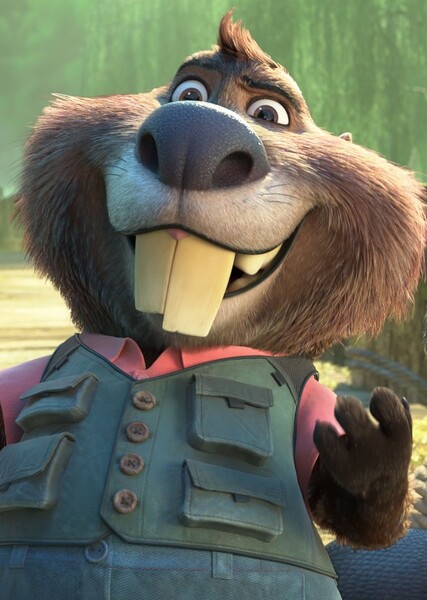 Nibbles (Zootopia) as Beaver in Zoo