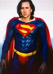 Nicholas Cage as Superman/Clark Kent in Multiple Actors Playing the Same Characters