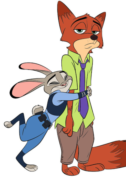Nick Wilde and Judy Hopps photo