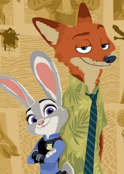 Nick Wilde and Judy Hopps photo
