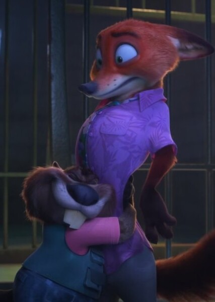 Nick Wilde and Nibbles Maplestick