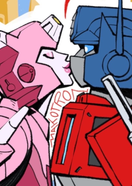 Optimus Prime and Elita-1 photo