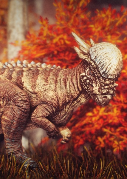 Pachycephalosaurus photo