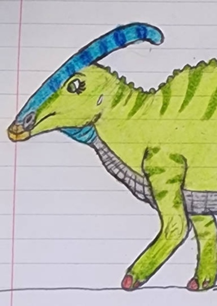 Pamela the Parasaurolophus photo