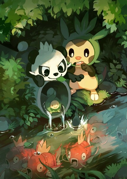 Pancham vs. Chespin photo