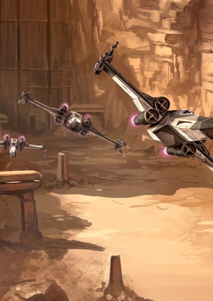 Partisan T65 X Wing Squadrons/Partisan T65 X Wing Squadrons as Small Rebel Ships in Star wars episode 10 : Rise of new Jedi & Sith 