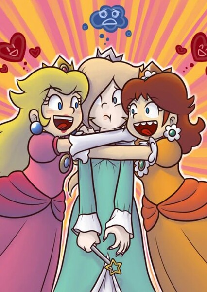 Peach, Daisy, and Rosalina photo