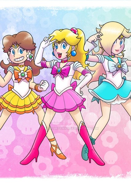Peach, Daisy, and Rosalina photo