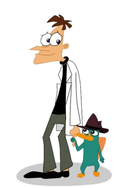 Perry and Dr. Heinz Doofenshmirtz photo