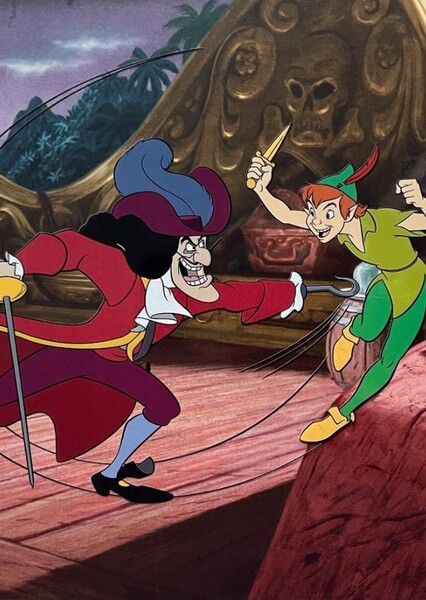 Peter Pan and Captain Hook