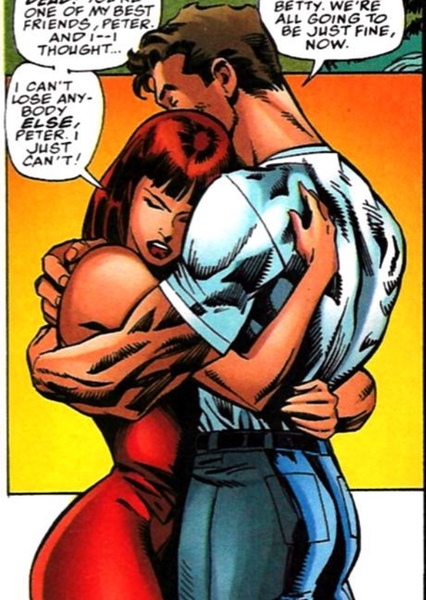 Peter Parker and Betty Brant