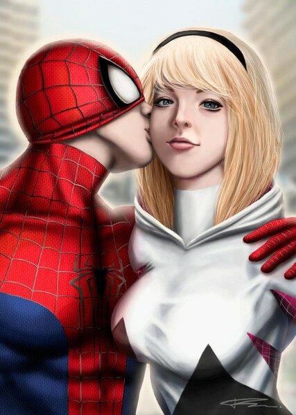 Peter Parker and Gwen Stacy photo