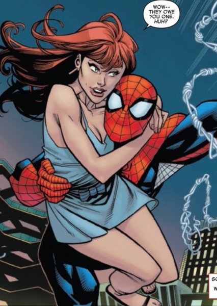 Peter Parker and Mary-Jane Watson photo