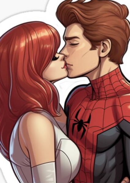Peter Parker and Mary-Jane Watson photo