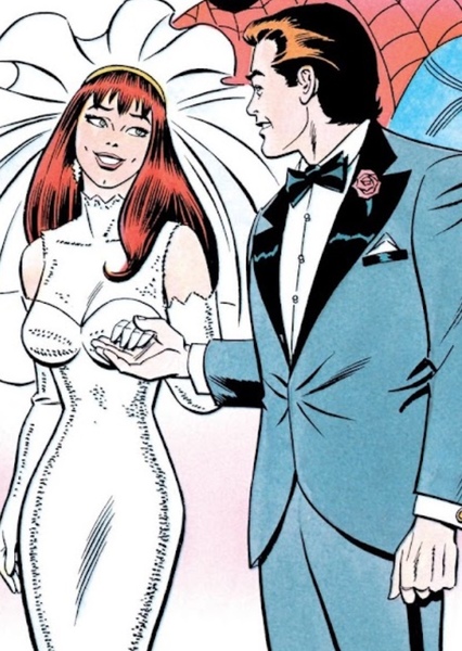 Peter Parker and Mary-Jane Watson photo