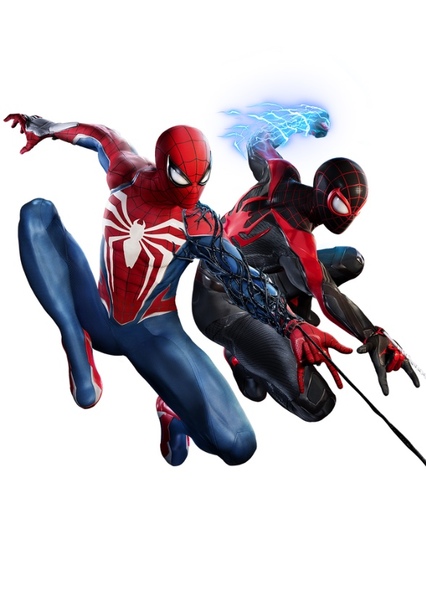 Peter Parker and Miles Morales