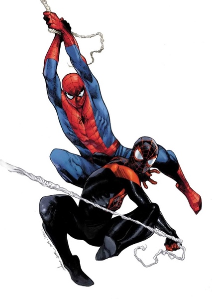 Peter Parker and Miles Morales photo