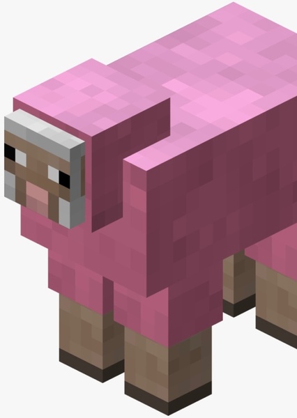 Pink Sheep (Minecraft) photo