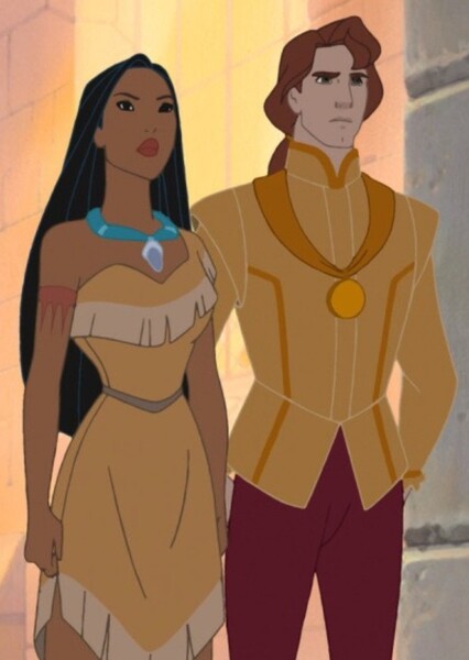 Pocahontas and John Rolfe