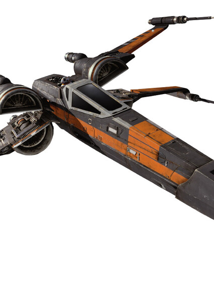 Poe Dameron's Black X-Wing