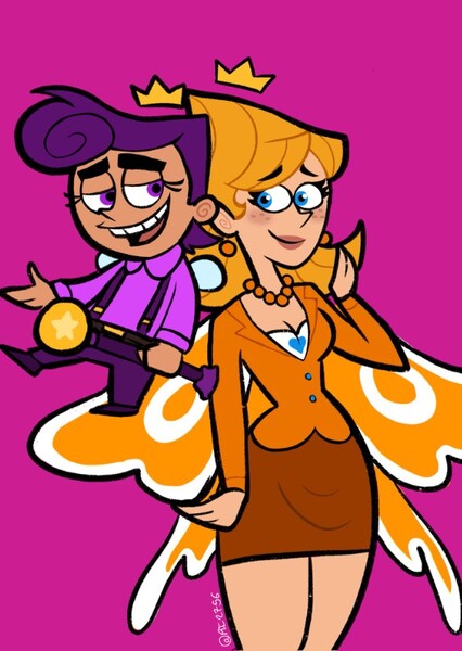 Poof/Peri and Goldie photo