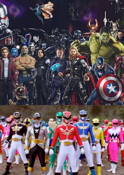 Power Rangers vs X-Men Fan Casting