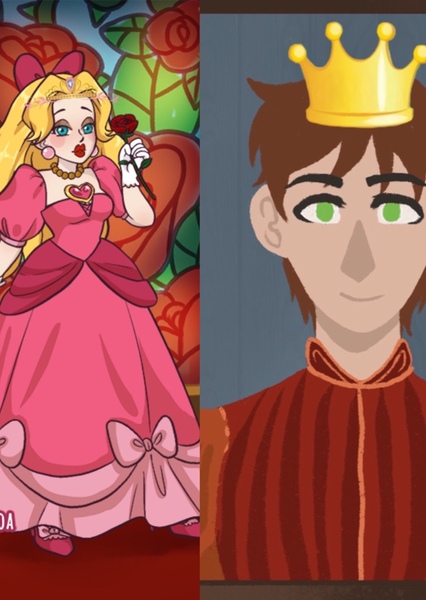 Princess Ivy and Prince Lucas the Frog photo
