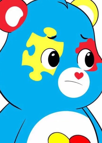 Puzzle Heart Bear photo
