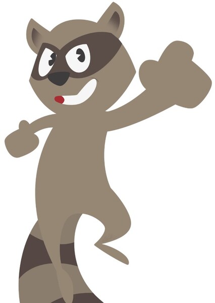 Raccoon (Skunk Fu!)