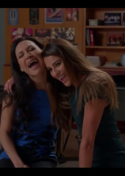 Rachel and Santana